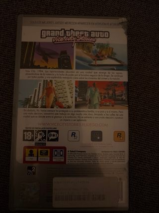 Juego PSP Grand Theft Auto Vice City Stories