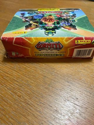 Cromos Gormiti Panini Action Cards