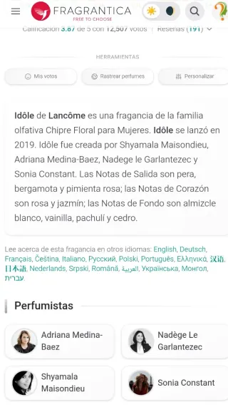 Idole Eau de Parfum 90ml