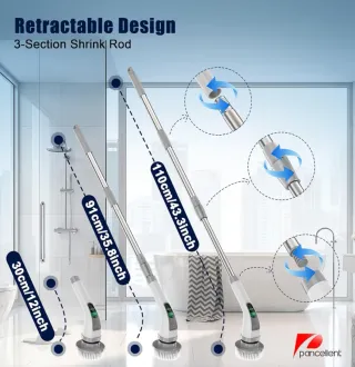 Cepillo Limpieza Eléctrico Giratorio Nuevo