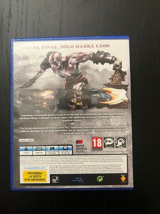 God of War III Remasterizado PS4