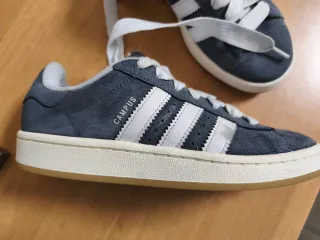 Zapatillas Adidas Campus Hombre Gris