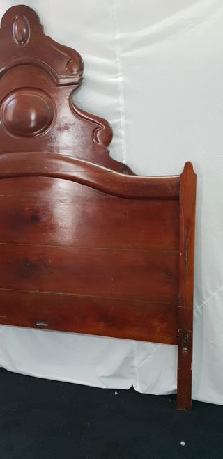 Cabecera de Cama Caoba Antigua
