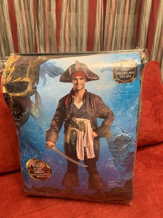 Disfraz Pirata Caribe Captain Jack Sparrow