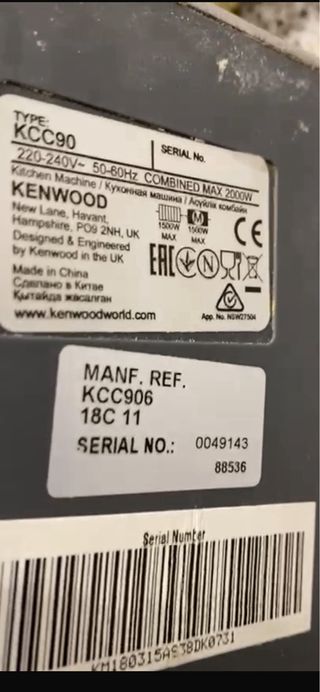 Kenwood Cooking Chef