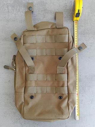 Zaino tattico mini map tan airsoft softair