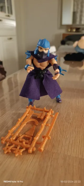 Shredder Ninja Turtles vintage Playmates