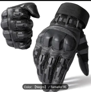 Guantes Tácticos de Protección Negra
