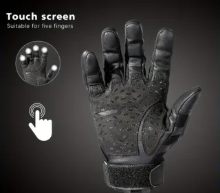 Guantes Tácticos de Protección Negra