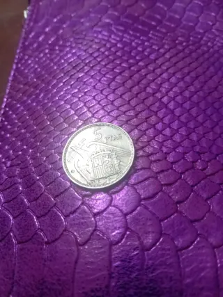 Moneta 5 PTAS Spagna