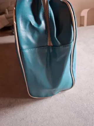 Borsone viaggio a mano/borsa palestra blu turchese