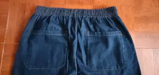 Vaqueros anchos Primark azules talla 44 = 48/50