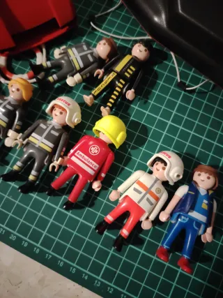 Playmobil Rescate Barco y lancha. Muñecos