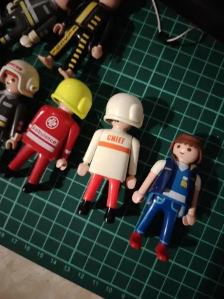 Playmobil Rescate Barco y lancha. Muñecos