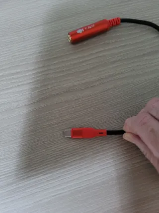 Adaptador de Grabación JSD Rojo