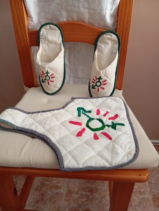 Bolsitas y zapatillas de viaje