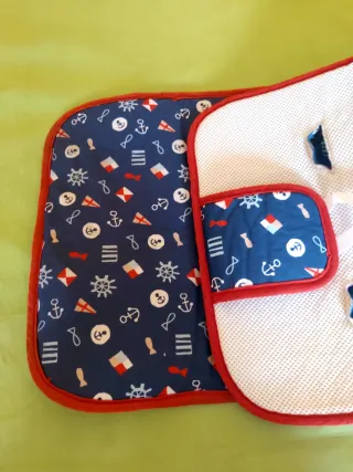 Colchoneta para carrito de bebé náutica