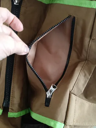 Bolso shopper color caqui