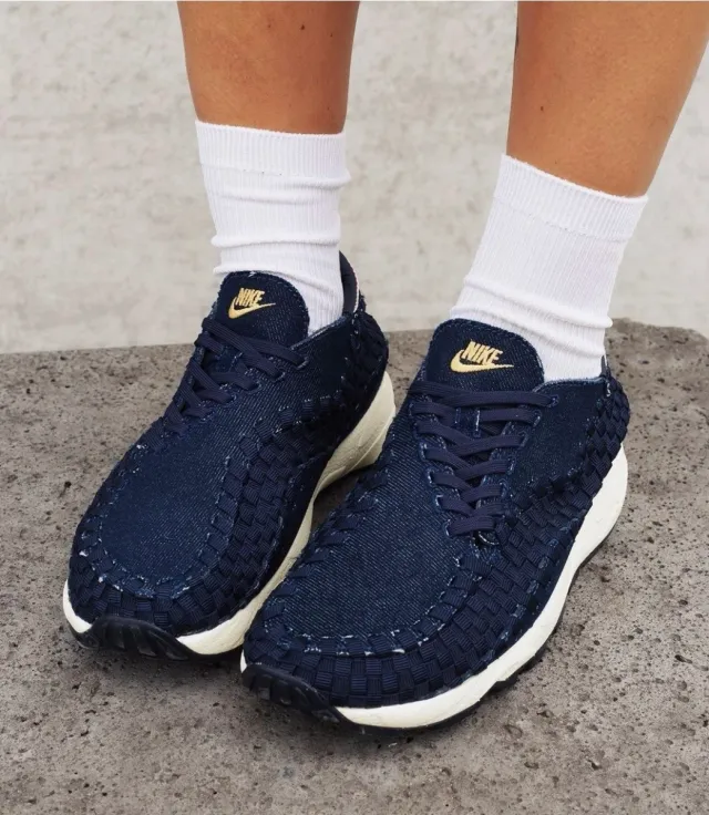 Zapatillas Nike Footscape Woven Denim Obsidiana.