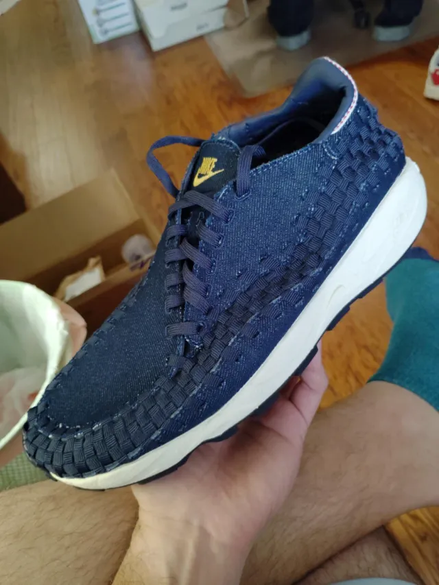 Zapatillas Nike Footscape Woven Denim Obsidiana.
