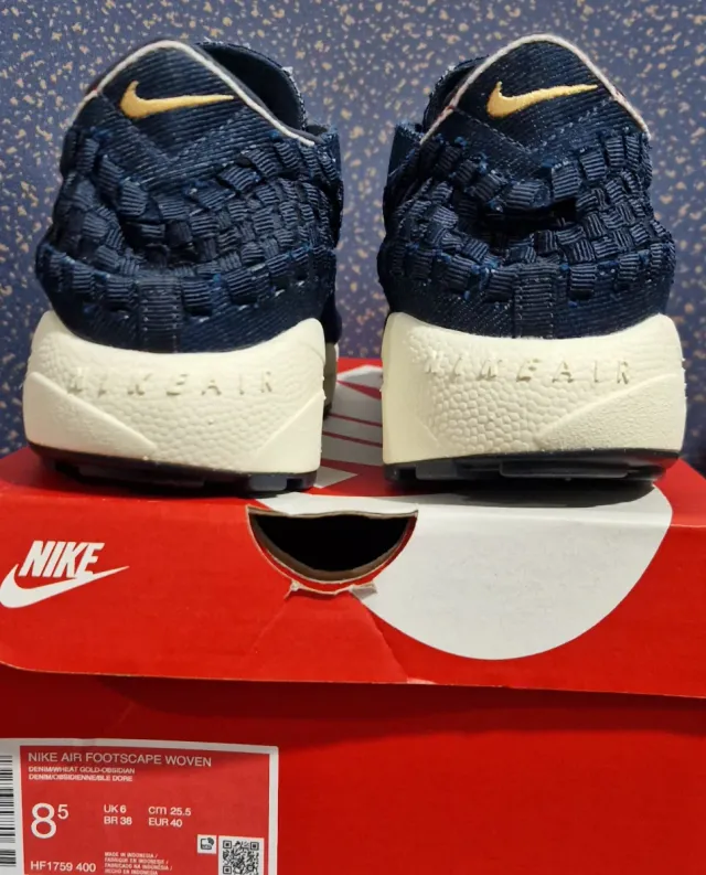 Zapatillas Nike Footscape Woven Denim Obsidiana.