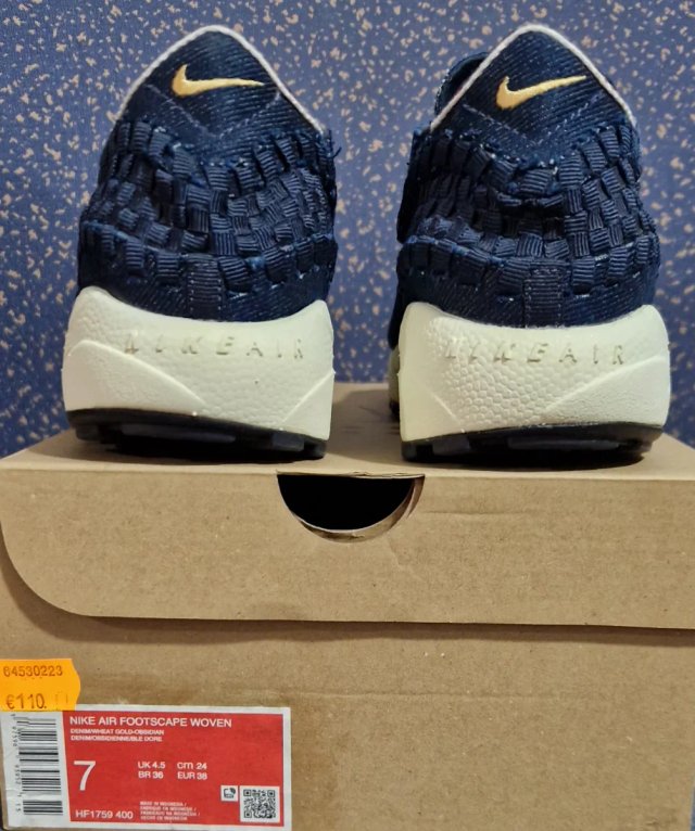 Zapatillas Nike Footscape Woven Denim Obsidiana.