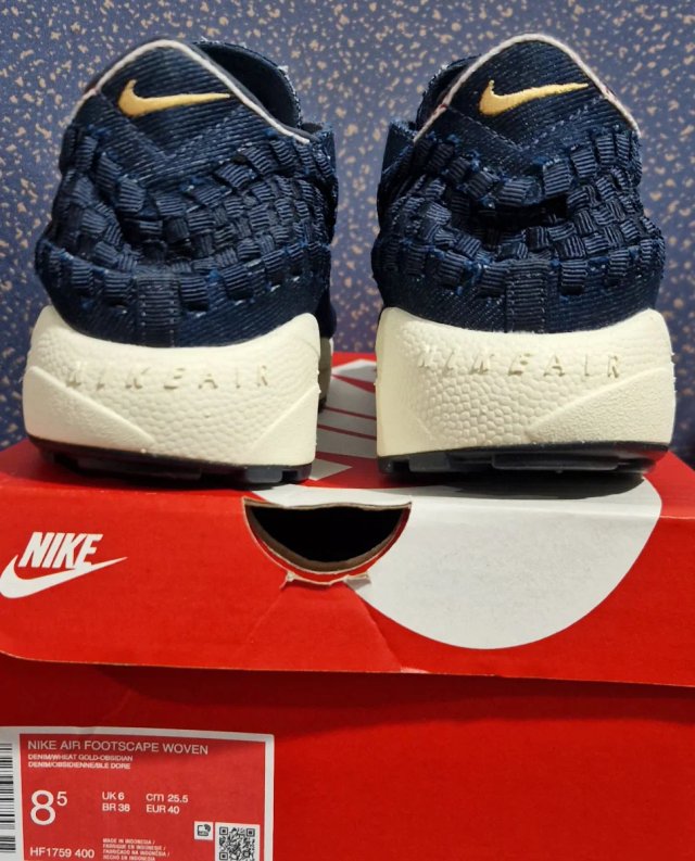 Zapatillas Nike Footscape Woven Denim Obsidiana.