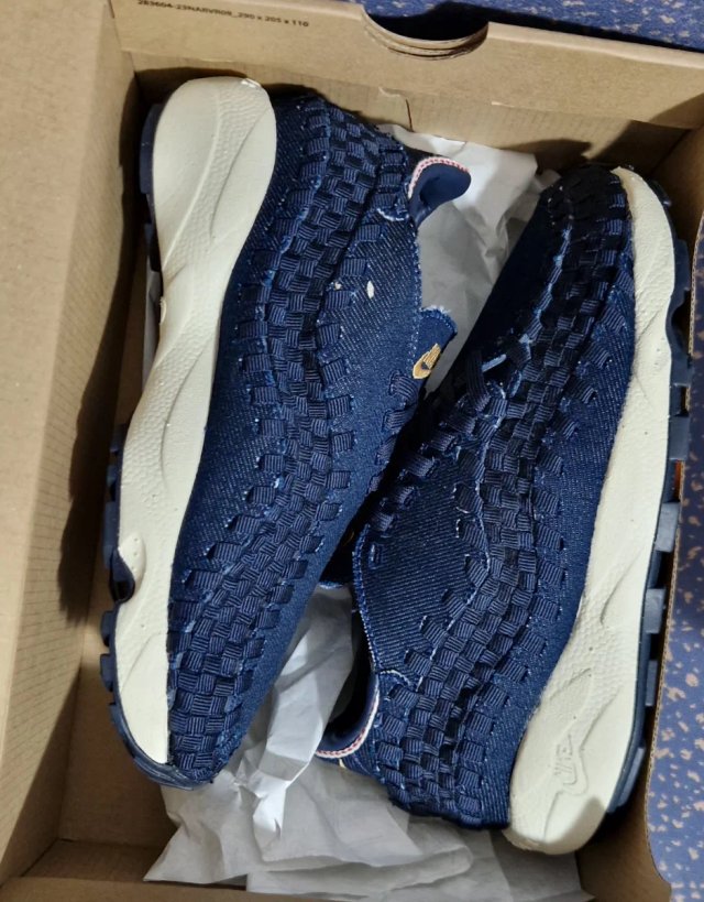 Zapatillas Nike Footscape Woven Denim Obsidiana.