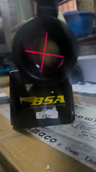 Luneta BSA 4-16x44 AOEYS Iluminada