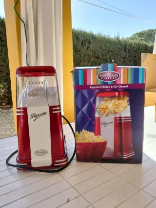 Máquina Palomitas Nostalgia Roja