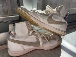 Nike Bambas Blancas con Detalle Azul