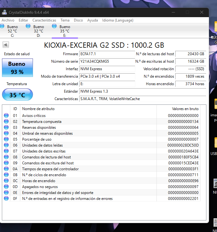 PC Gaming RTX 3060 Ti+i5 12400F / 2TB NVMe / WiFi afbeelding 6