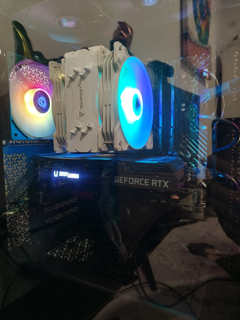 PC Gaming RTX 3060 Ti+i5 12400F / 2TB NVMe / WiFi afbeelding 3
