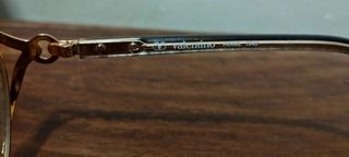 Gafas Valentino Años 80-90s Montura Dorada