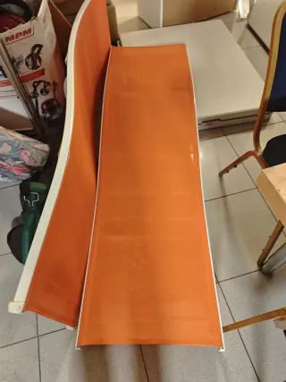 Hamaca Piscina Naranja