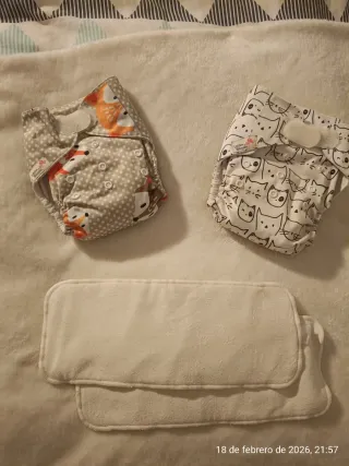 Pañales de tela evolutivos (2 unidades)