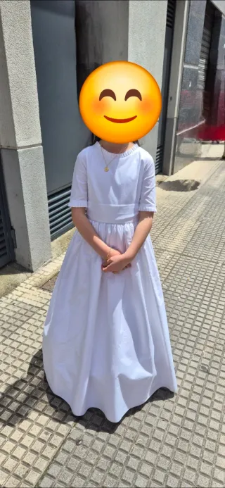 Traje de Comunión Niña Blanco