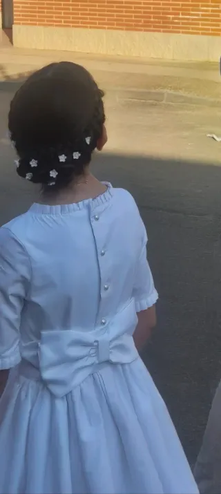 Traje de Comunión Niña Blanco