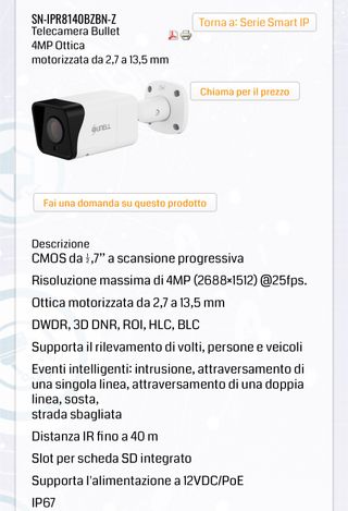 Sunell iR Network Camera
