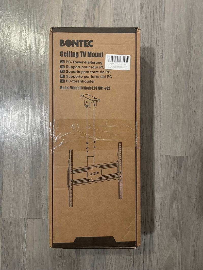 Soporte Techo TV BONTEC Inclinable Giratorio