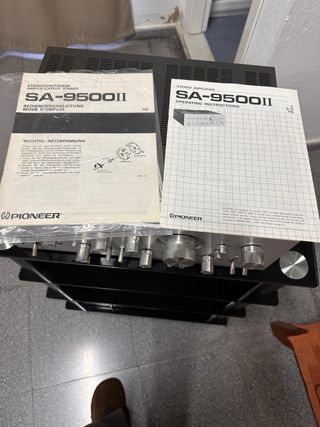 Amplificador Pioneer SA-9500 II Plata