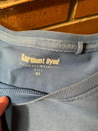 Camiseta Easy Wear Degradado Azul y Blanco