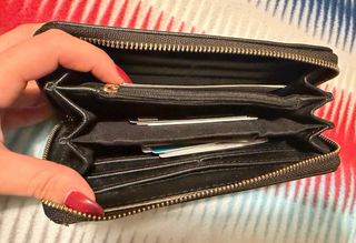 Carteira Stradivarius preta