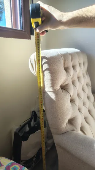 Butaca individual estilo rústico