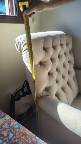 Butaca individual estilo rústico