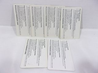 Scheda Telefonica Pokemon 2000