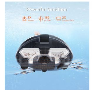 Robot Limpiafondos CoastTeering Gris/Naranja