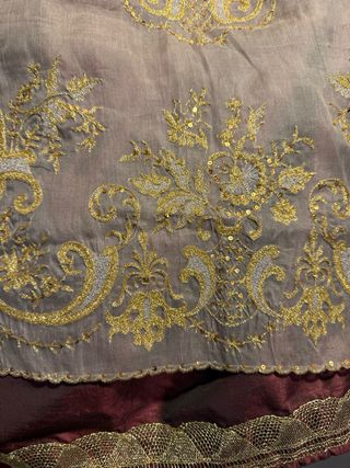 Manteletas Fallera Adulta Seda Bordadas oro