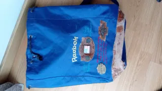 Reebok Saco Azul y Marrón