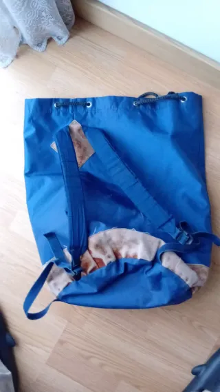 Reebok Saco Azul y Marrón